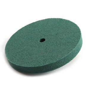 BUFFING WHEEL GREEN 4-1/2"
