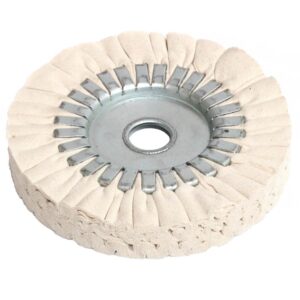 BUFFING WHEEL  4-1/2" GREY PIEGON