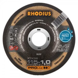 METAL CUTTING DISC 4-1/2" X 3 MM ROUDIUS