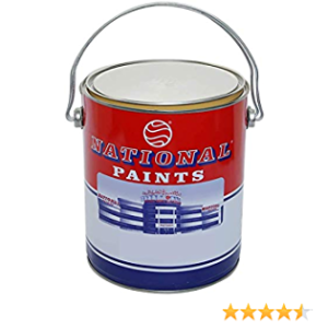 HI-GLOSS ENAMEL PAINT OFF WHITE NATIONAL