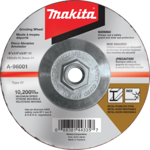 METAL GRINDING DISC 4-1/2" X 6 MM MAKITA