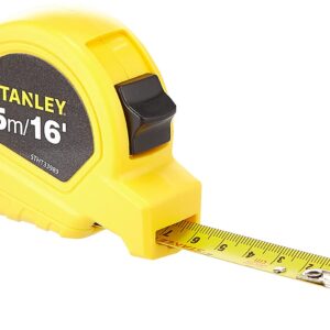 TS33989-8 MEASURING TAPE 5 MTR PVC BODY STANLEY