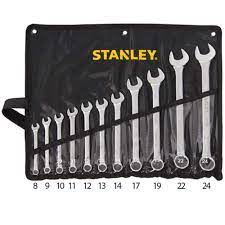 T80942-8 BLACK POUCH SET 11PCS STANLEY