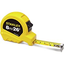 TS33994-8 MEASURING TAPE 8 MTR PVC BODY STANLEY