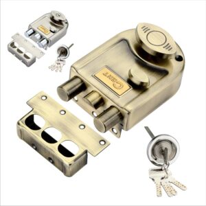 TFX11TGD587- SS KNOB & PLATE W/3 BRASS KEY