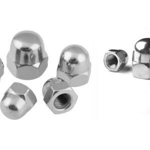 SS DOME NUT 6 MM A4-70 316GR
