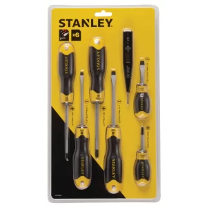 THT92002-8 SCREW DRIVER SET 6 PCS STANLEY