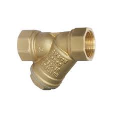 BRASS Y STRAINER 1-1/2" PEGLER
